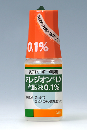 花粉症の目の症状で使う点眼薬