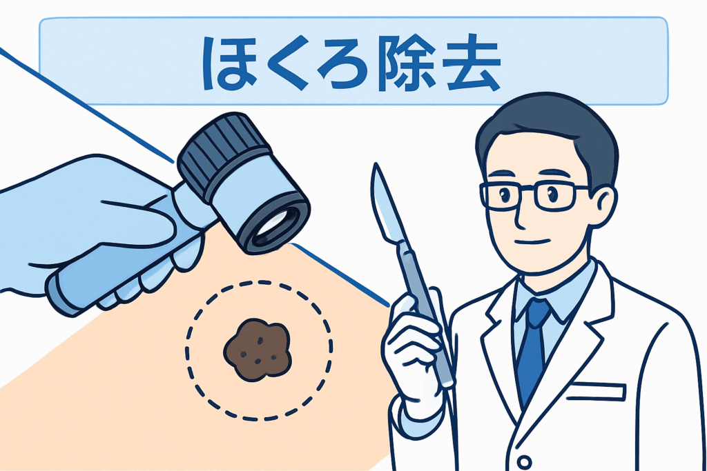 ほくろ　ダーモスコピー