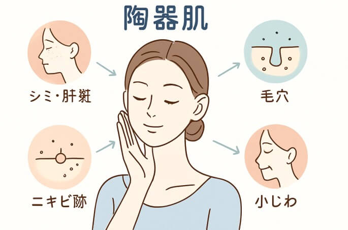 シルファームXで陶器肌を目指しましょう