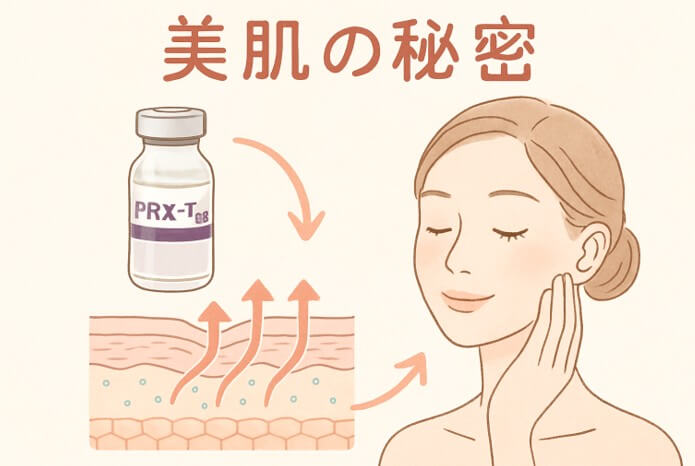 マッサージピールによる美肌効果