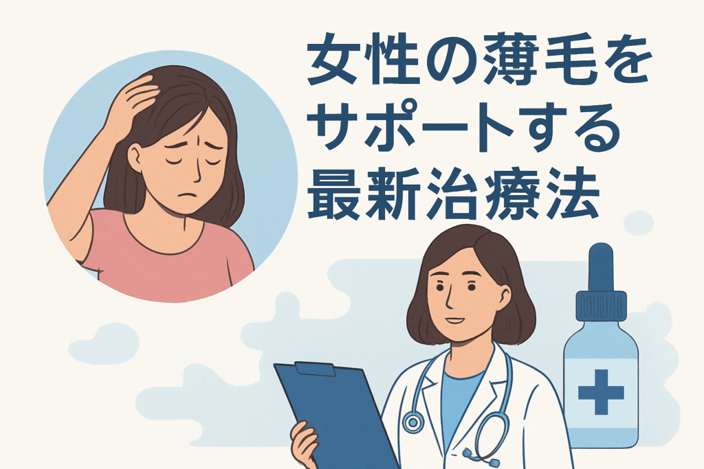 女性の薄毛