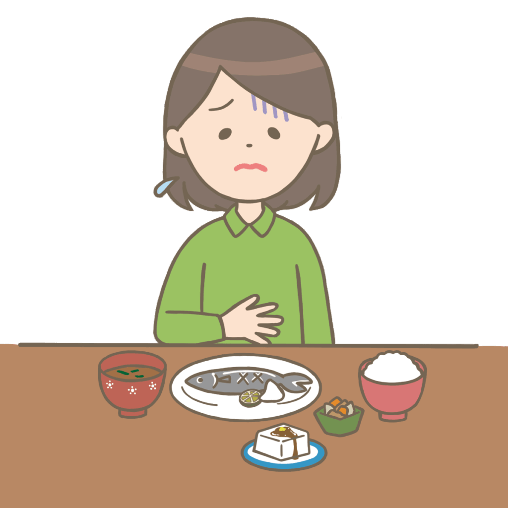 マンジャロは食事をたべれないほど打ってはいけません