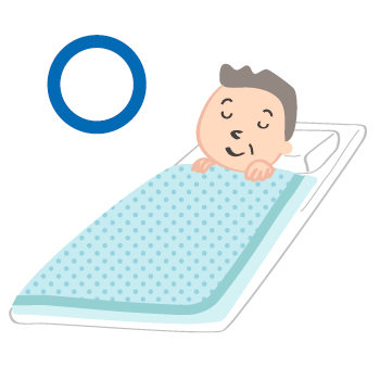 乾癬の方は、しっかり睡眠をとることも大切です