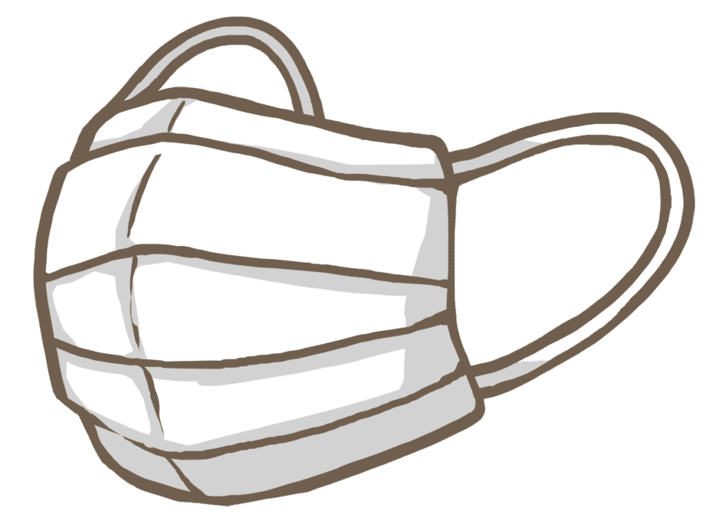 口周りのかゆみはマスクが原因のことも