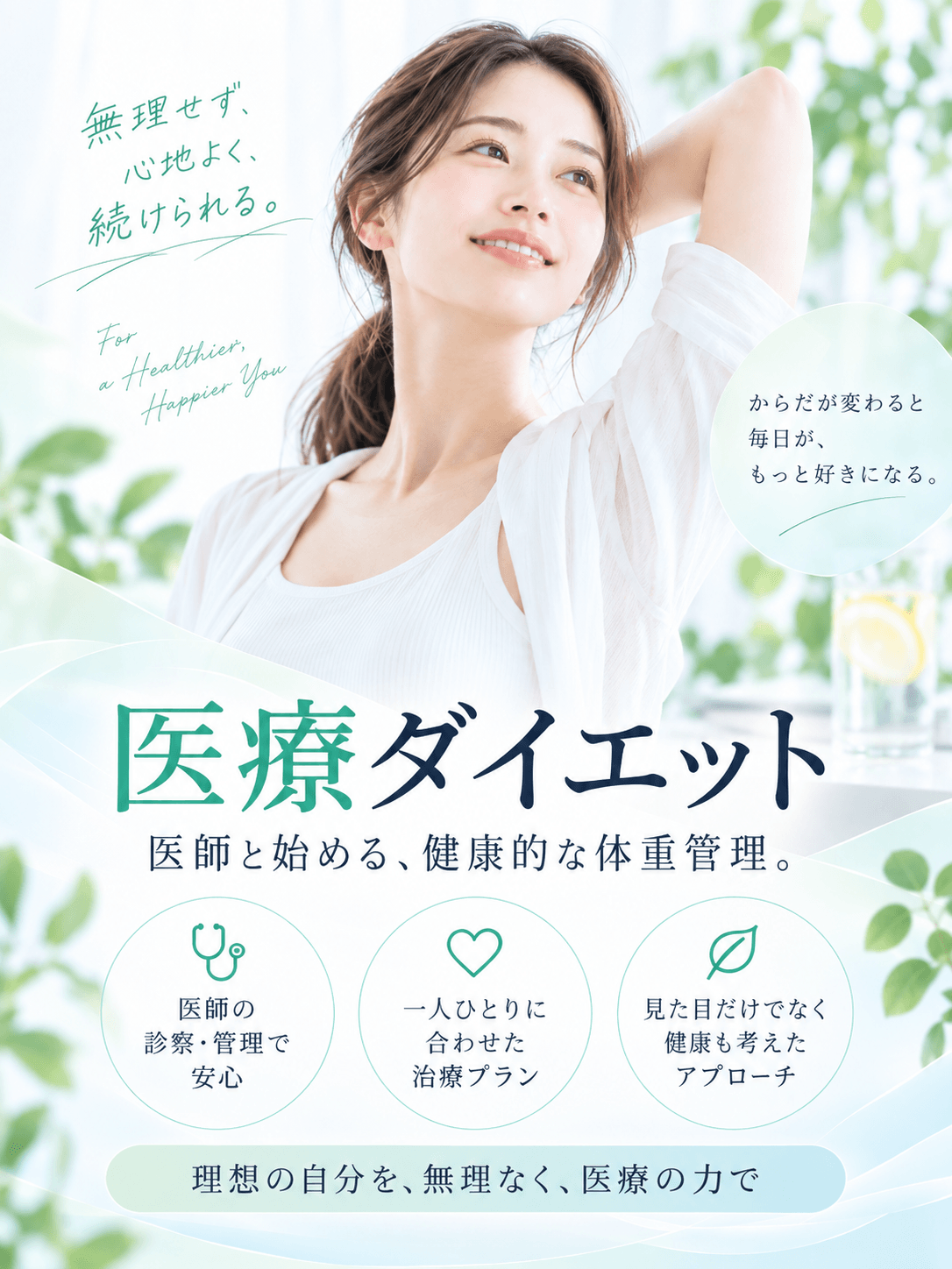 医療ダイエット 医師と始める、健康的な体重管理